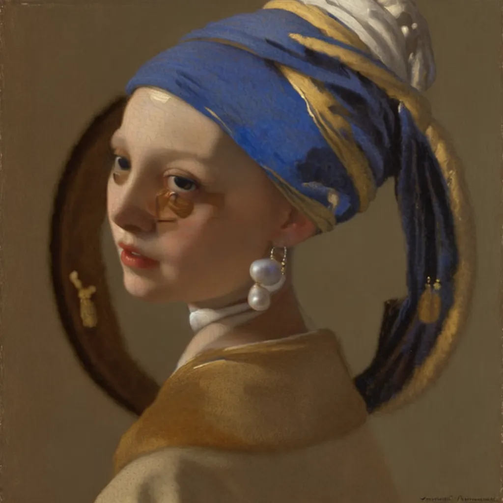 1665 - Girl with a Pearl Earring - Johannes Vermeer